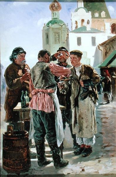 Kvass Seller, 1879 by Vladimir Egorovic Makovsky